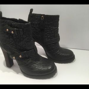 Tory Burch ‘Landis’ Moto Bootie Black size 8 1/2